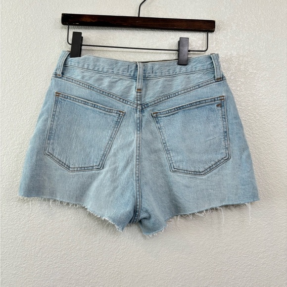 Madewell The Momjean Short Short in Fitzgerald Wash Sz 28 - Picture 3 of 13